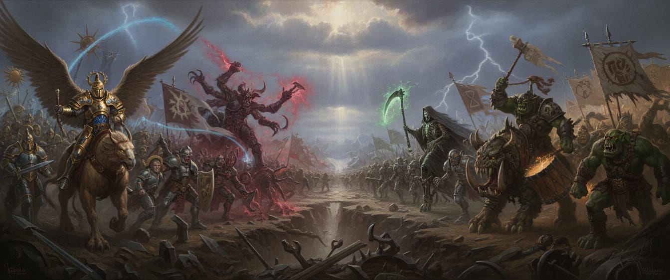 The Grand Alliances: Order, Chaos, Death, and Destruction