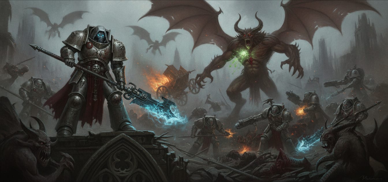 The Grey Knights: Daemon Hunters
