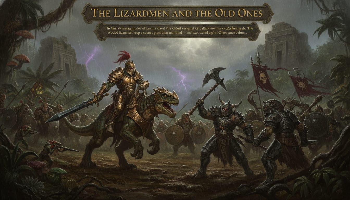 The Lizardmen and the Old Ones