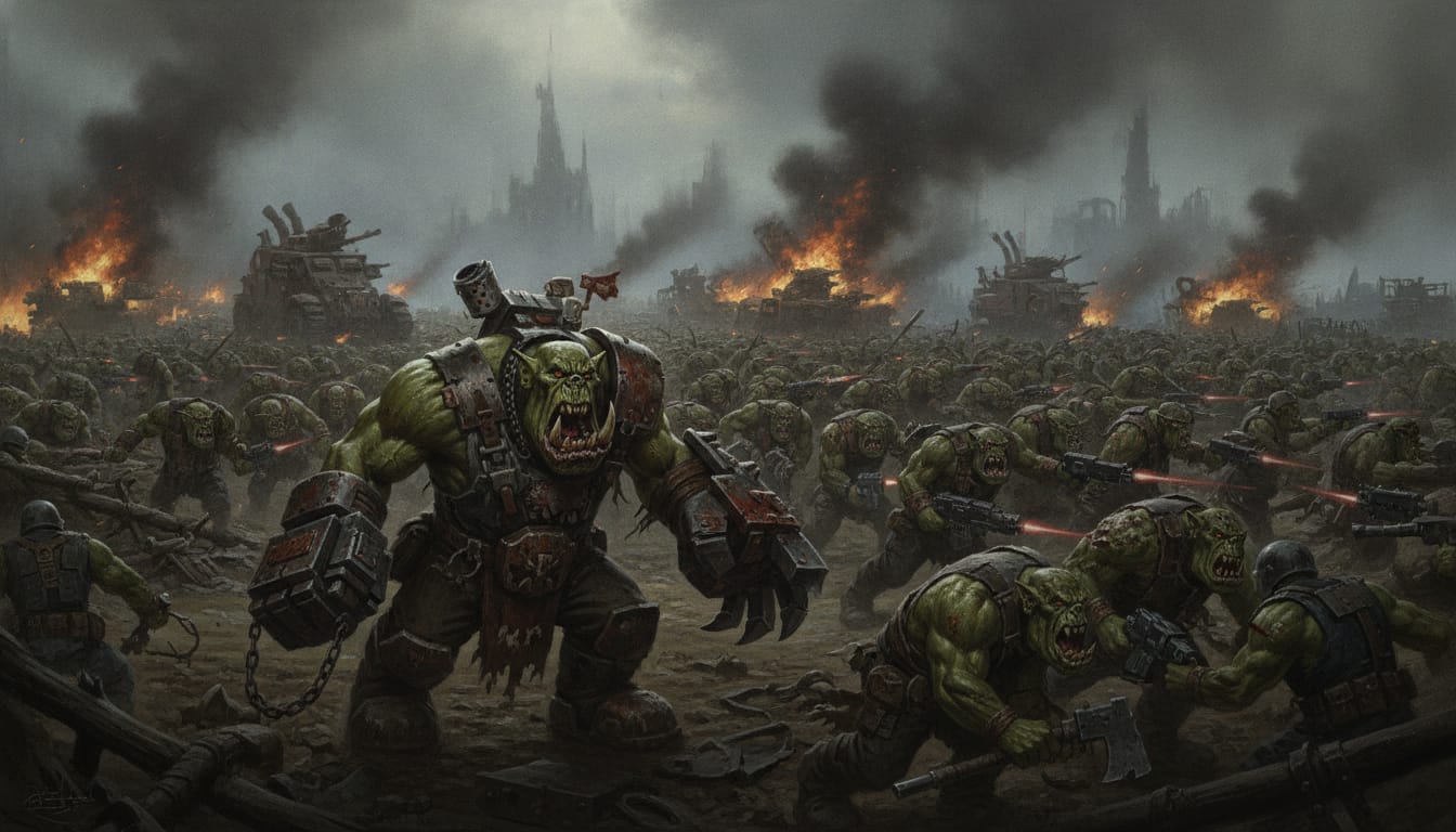 The Orks: The Green Tide of the 41st Millennium