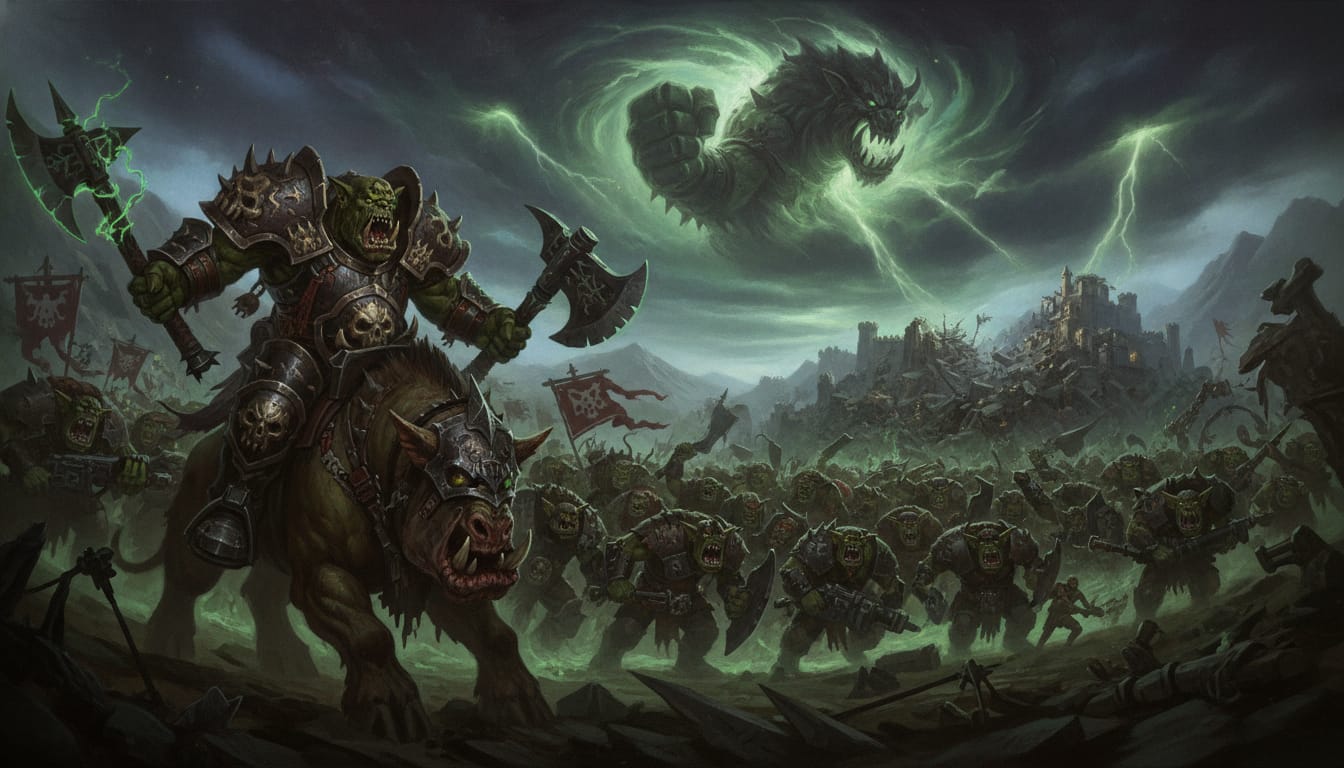 The Orruks and the Green Tide of Destruction