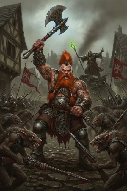 Skavenslayer, cover art