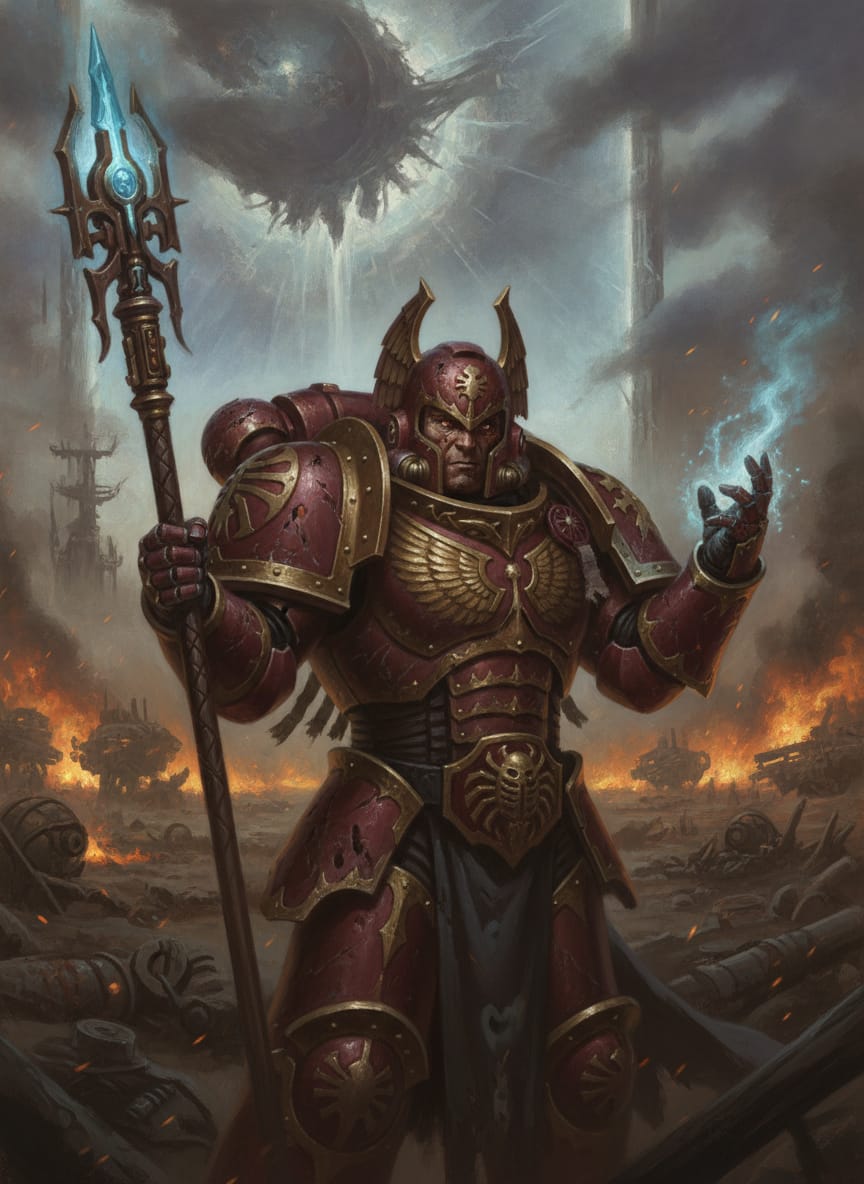 Ahriman, character portrait