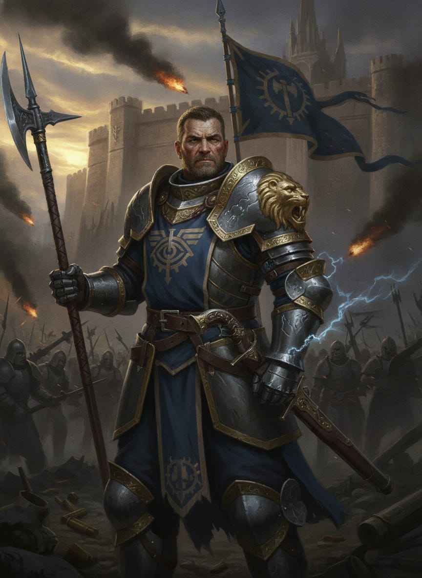 Armand Callis, character portrait
