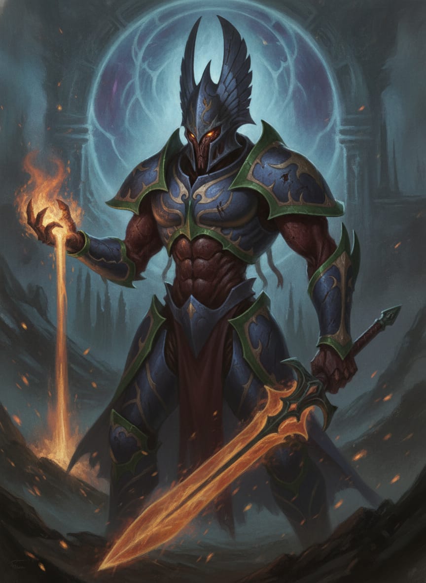 The Avatar of Khaine, character portrait