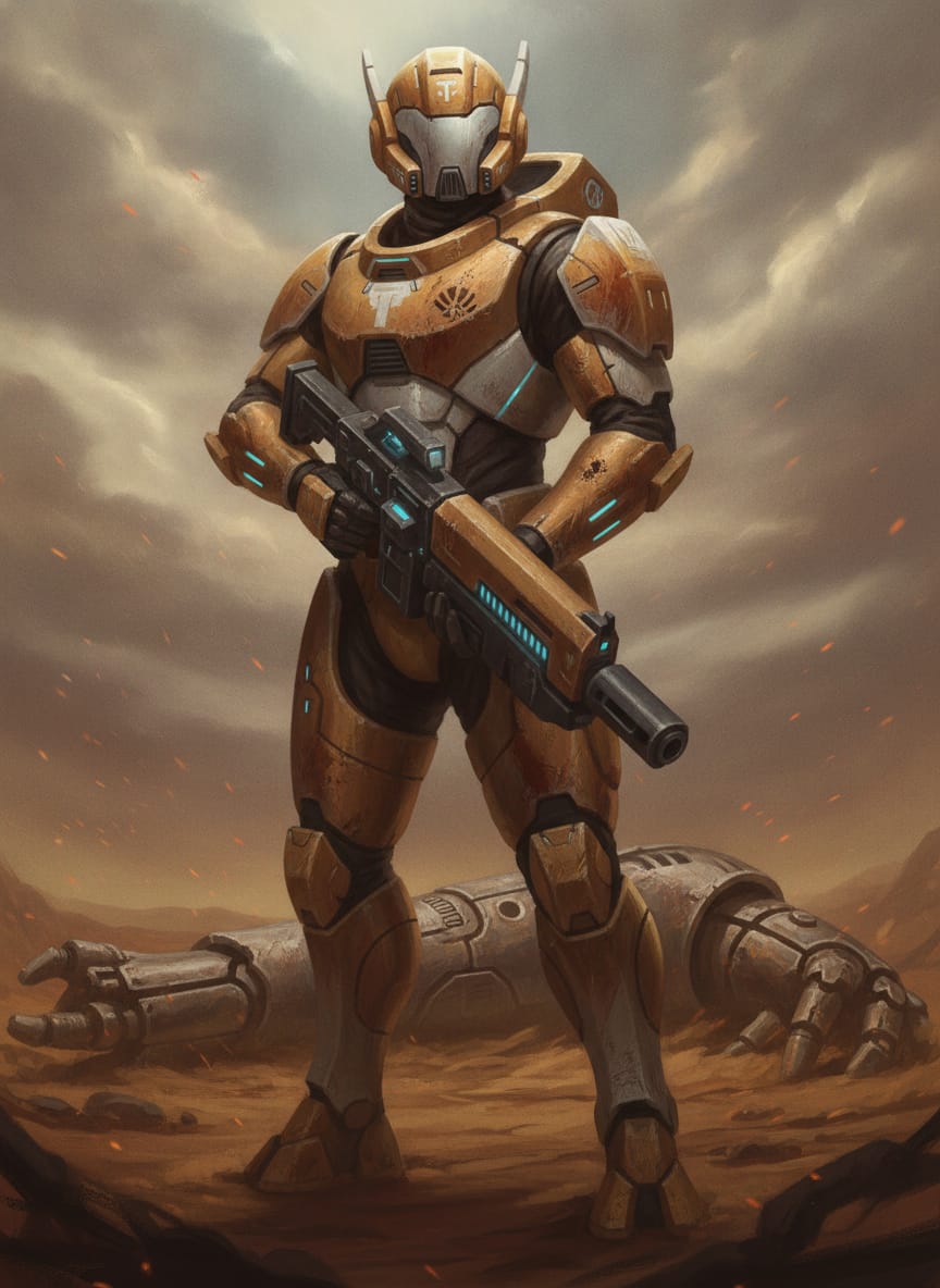 Commander Longstrike, character portrait