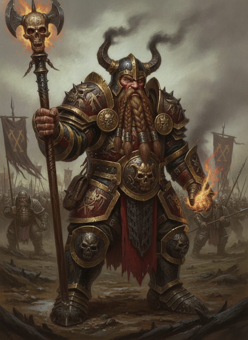 Drazhoath the Ashen, character portrait