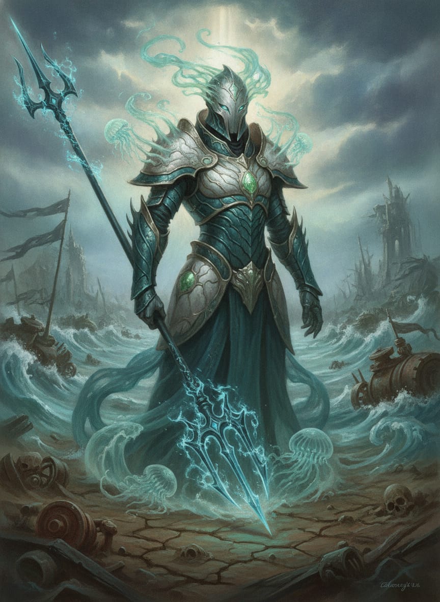 Eidolon of Mathlann, Aspect of the Sea, character portrait