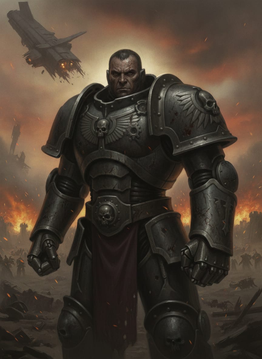 Ferrus Manus, character portrait