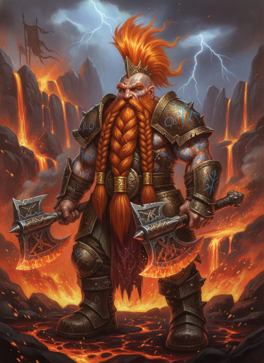 Gotrek Gurnisson, character portrait
