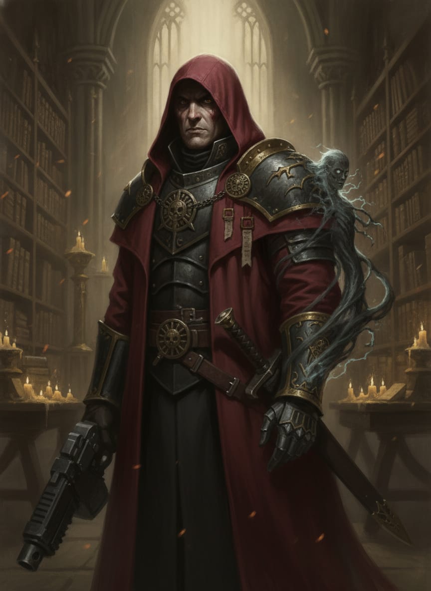 Gregor Eisenhorn, character portrait