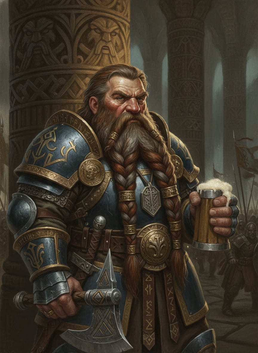 Josef Bugman, character portrait