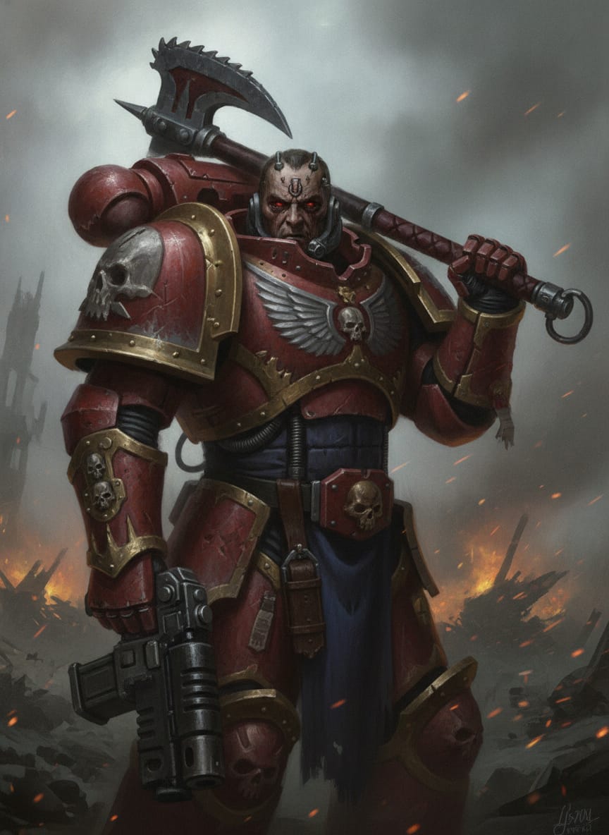 Khârn, character portrait