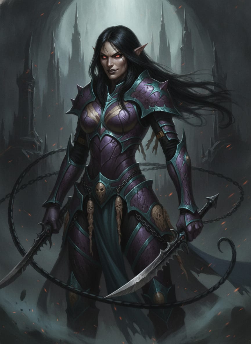 Lelith Hesperax, character portrait