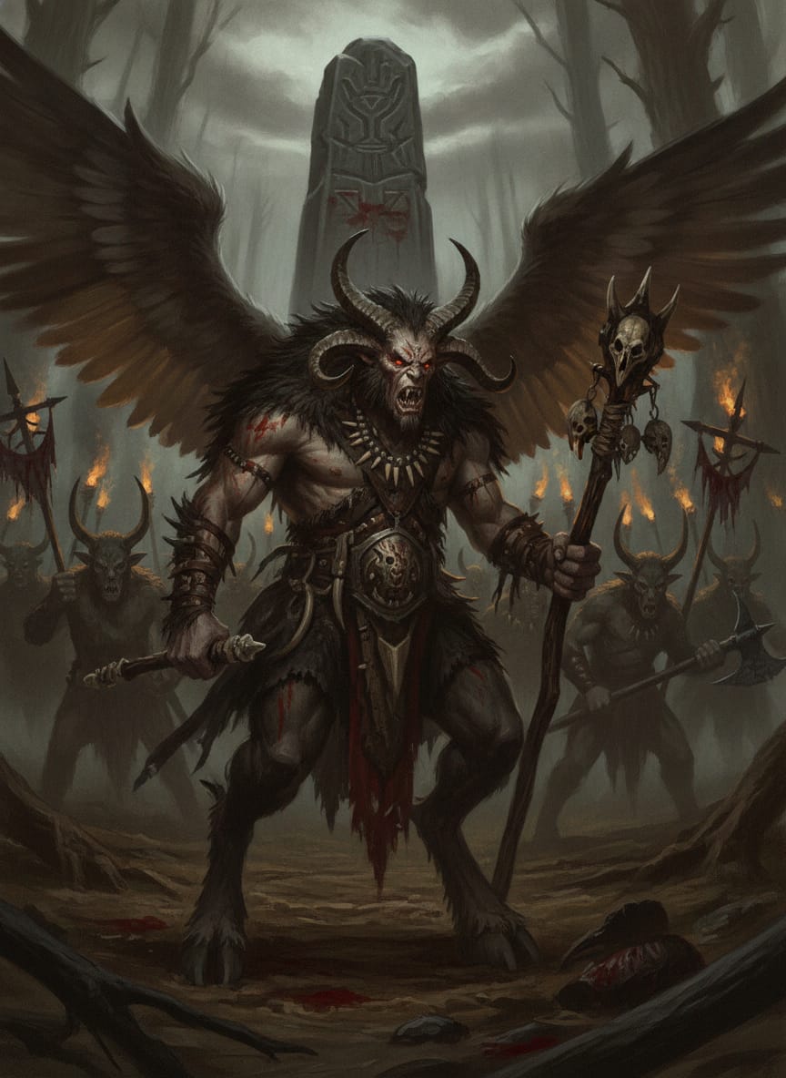 Malagor the Dark Omen, character portrait