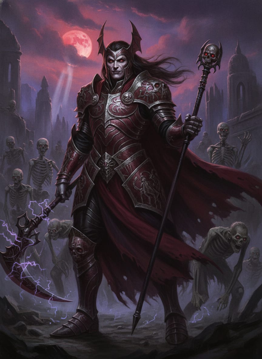 Mannfred von Carstein, character portrait