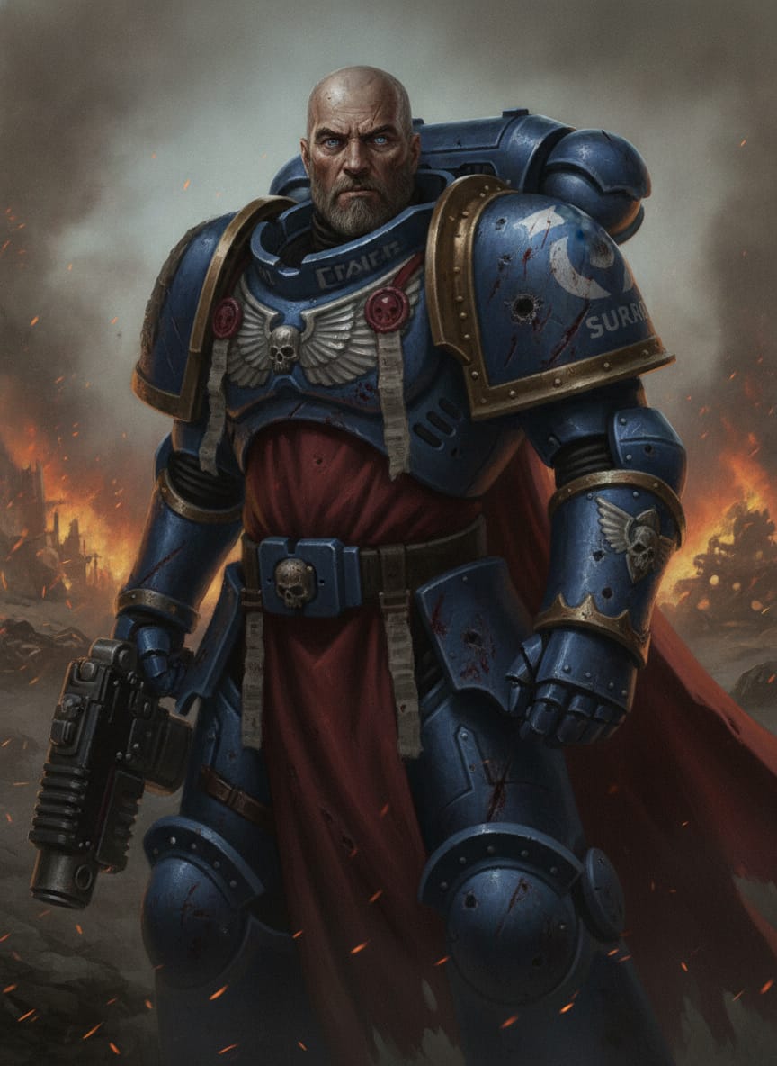 Marius Gage, character portrait