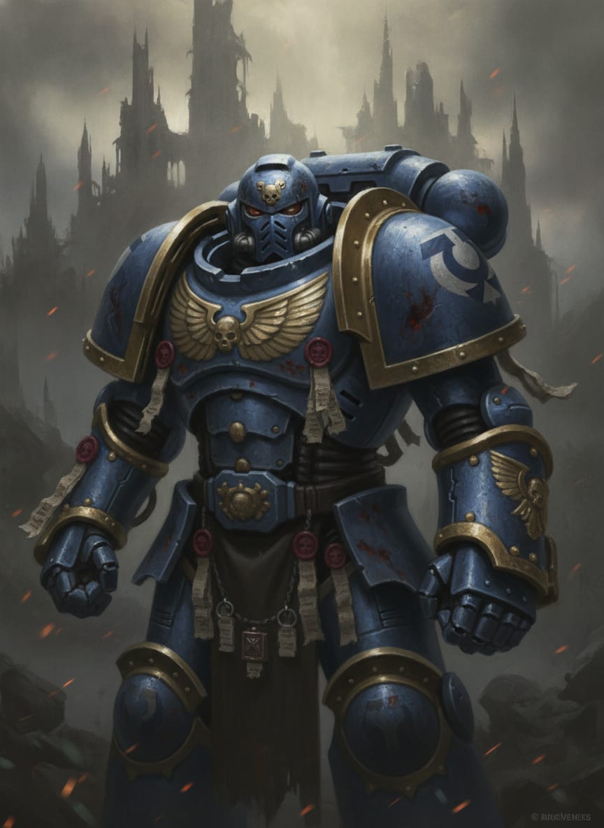 Marneus Calgar, character portrait