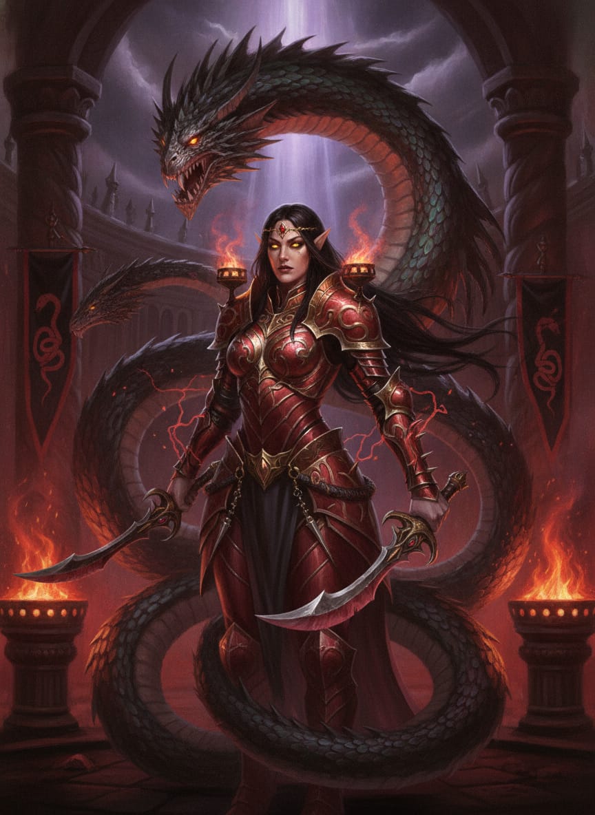Morathi-Khaine, character portrait