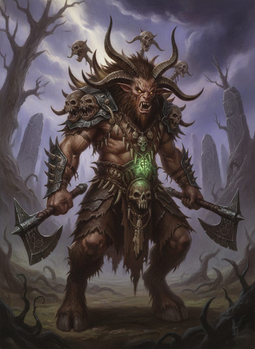 Morghur, character portrait