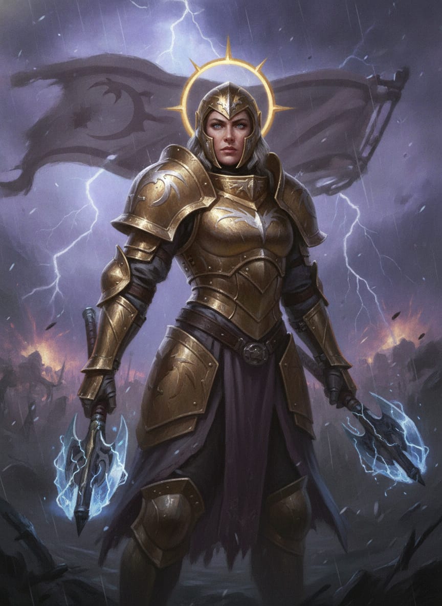 Neave Blacktalon, character portrait