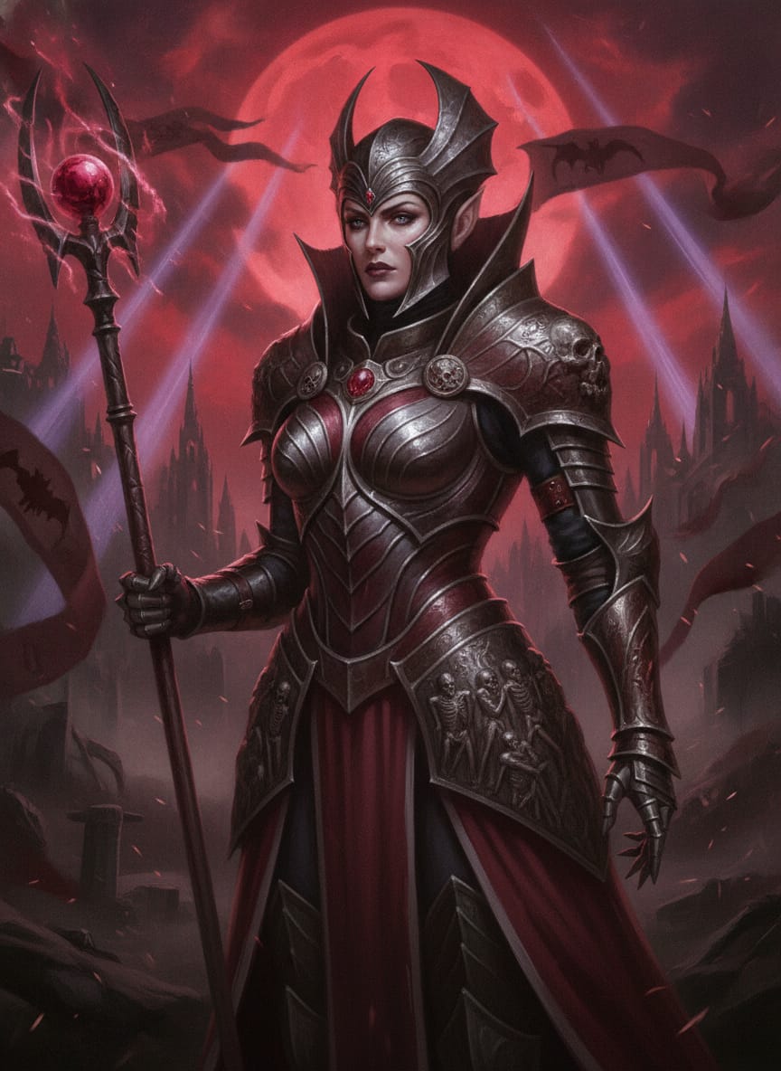 Neferata, character portrait