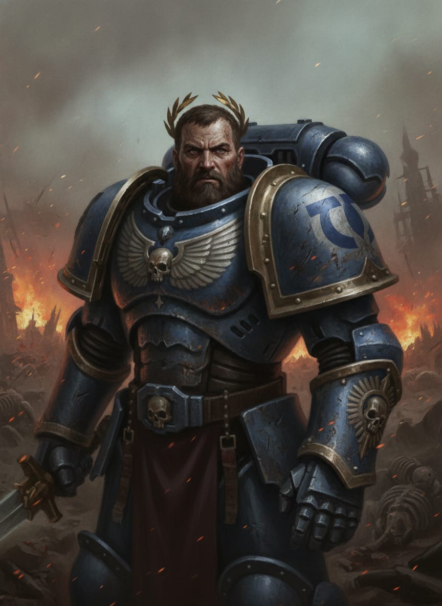 Roboute Guilliman, character portrait
