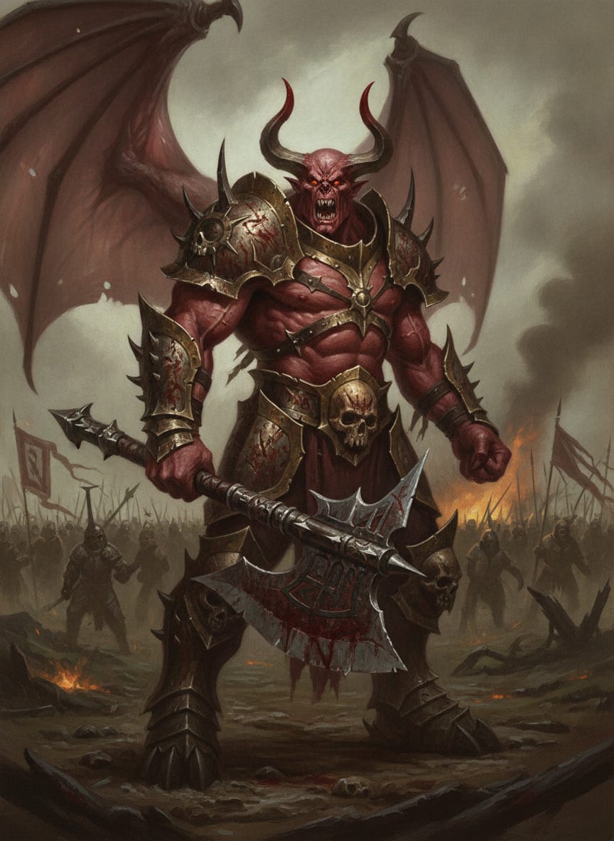 Skarbrand, character portrait
