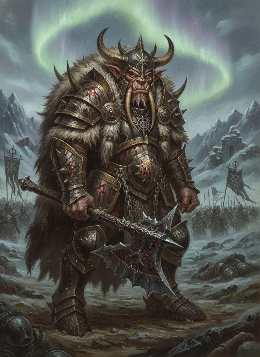 Throgg the Troll King, character portrait