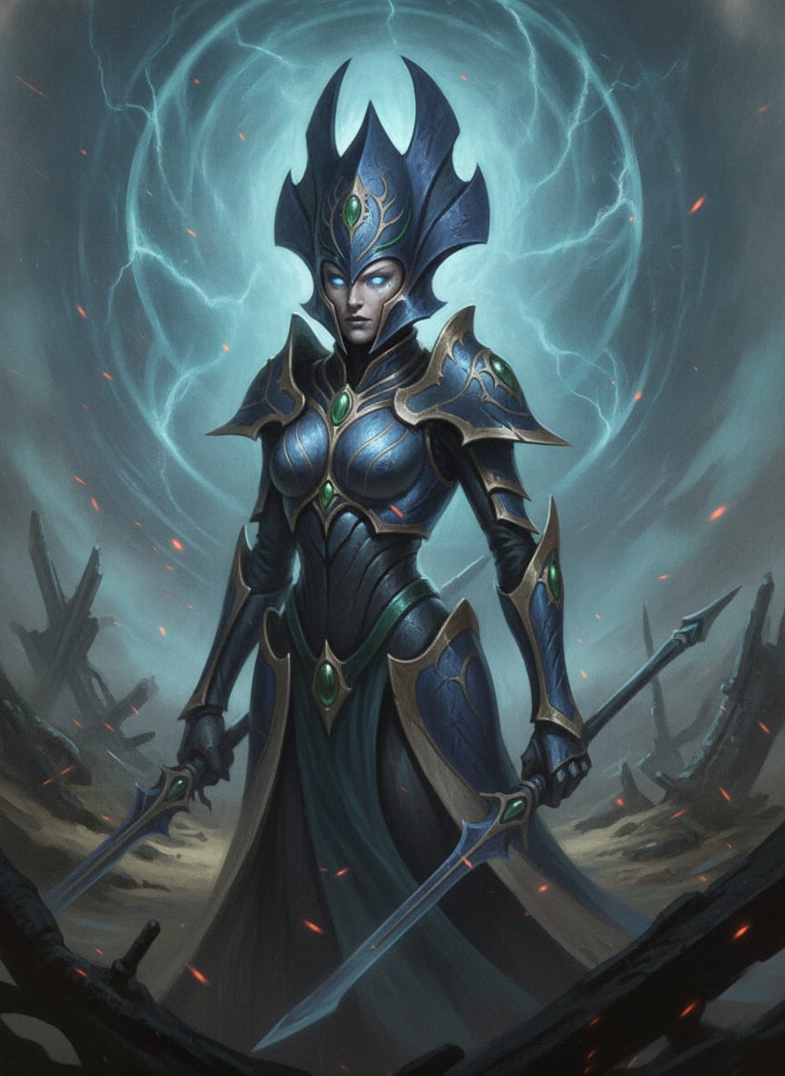 Yvraine, character portrait
