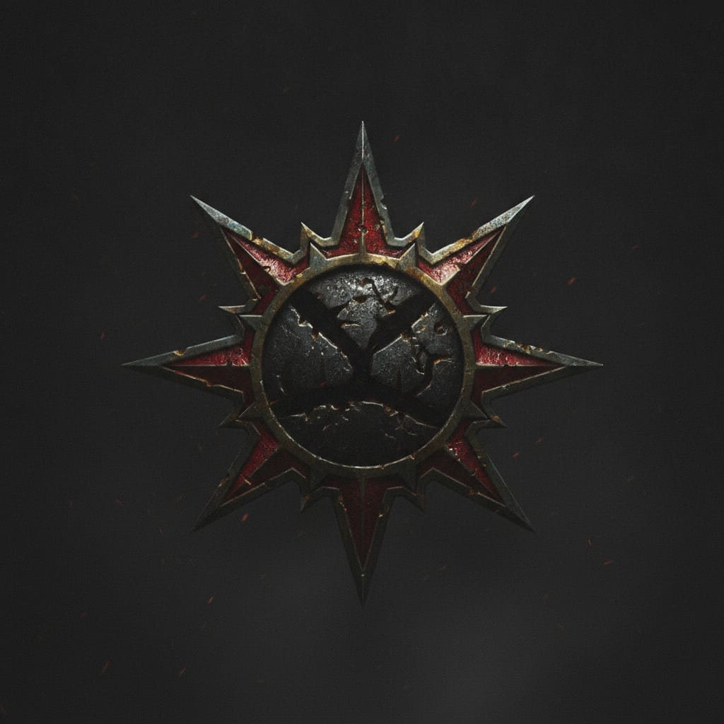 Chaos Space Marines faction emblem