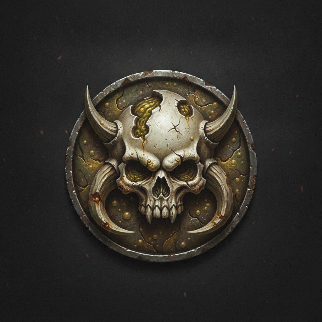 Death Guard faction emblem