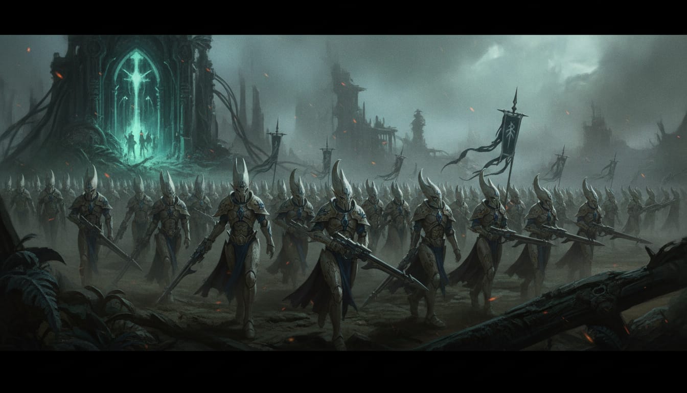 Aeldari faction art