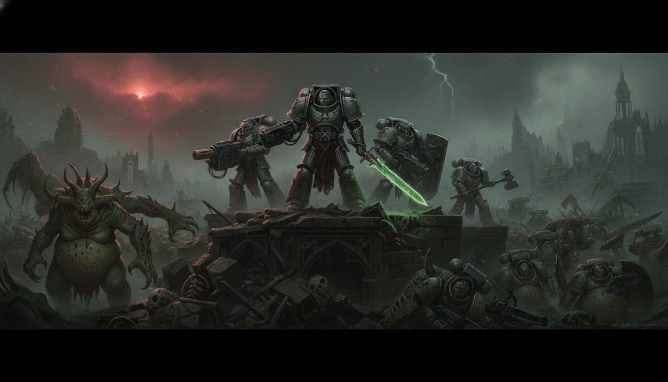 Warhammer 40,000: Chaos Gate – Daemonhunters cover art
