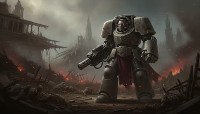 Illustration of Cataphractii Terminator Armour