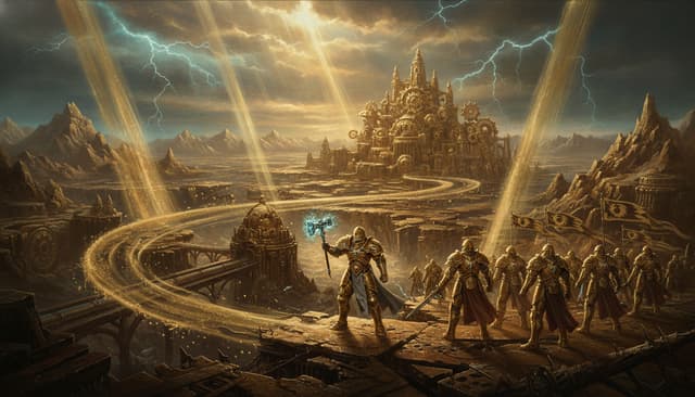 Illustration of Chamon, the Realm of Metal