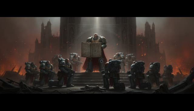 Illustration of The Codex Astartes