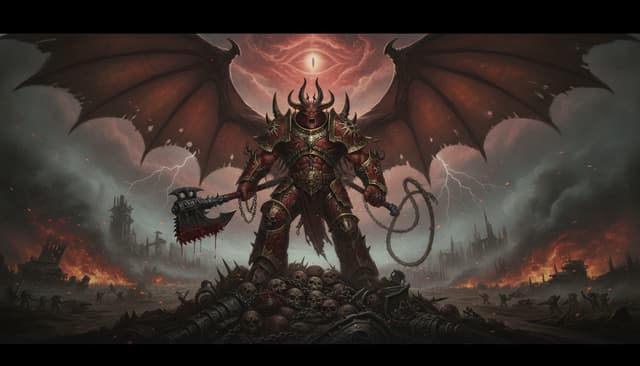 Illustration of Daemon Primarch