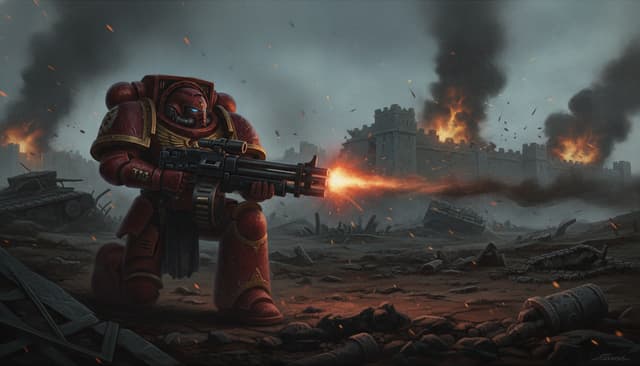 Illustration of Devastator Marine
