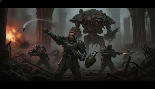 Illustration of Frag and Krak Grenades