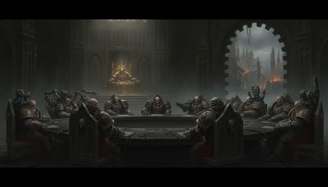 Illustration of The High Lords of Terra