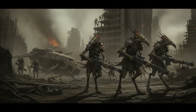 Illustration of Kroot