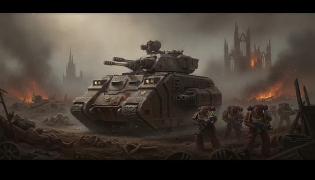 Illustration of Land Raider