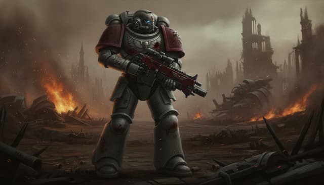 Illustration of Primaris Marine