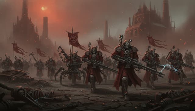 Illustration of Skitarii