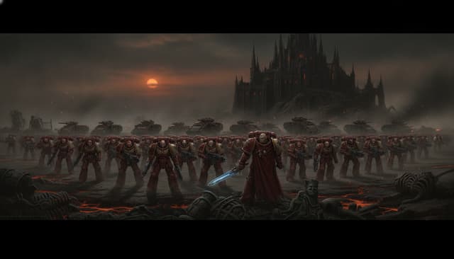 Illustration of Space Marine Chapter