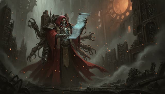 Illustration of Tech-Priest