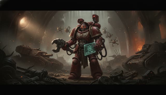 Illustration of Techmarine