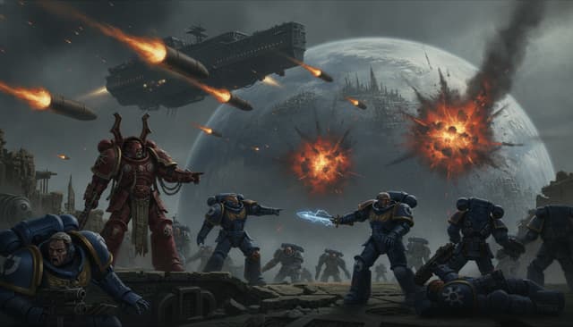 Illustration of The Battle of Calth