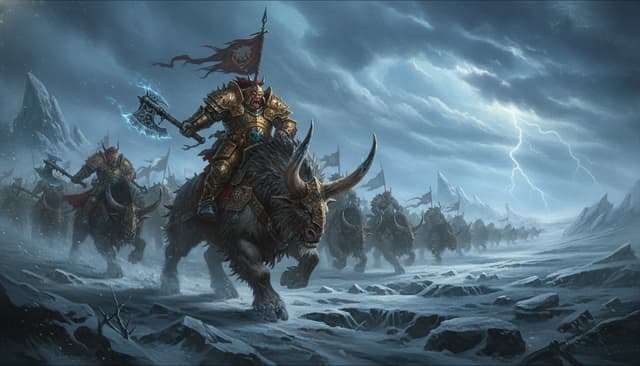 Illustration of The Beastclaw Raiders